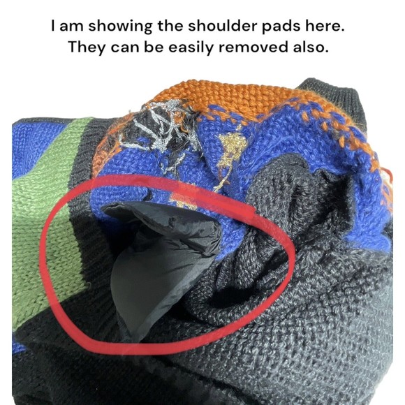 Womens Halloween Sweater 22W/42/2XL NEW’95 Handknit A Little Extra Spice Pullovr - Picture 12 of 14